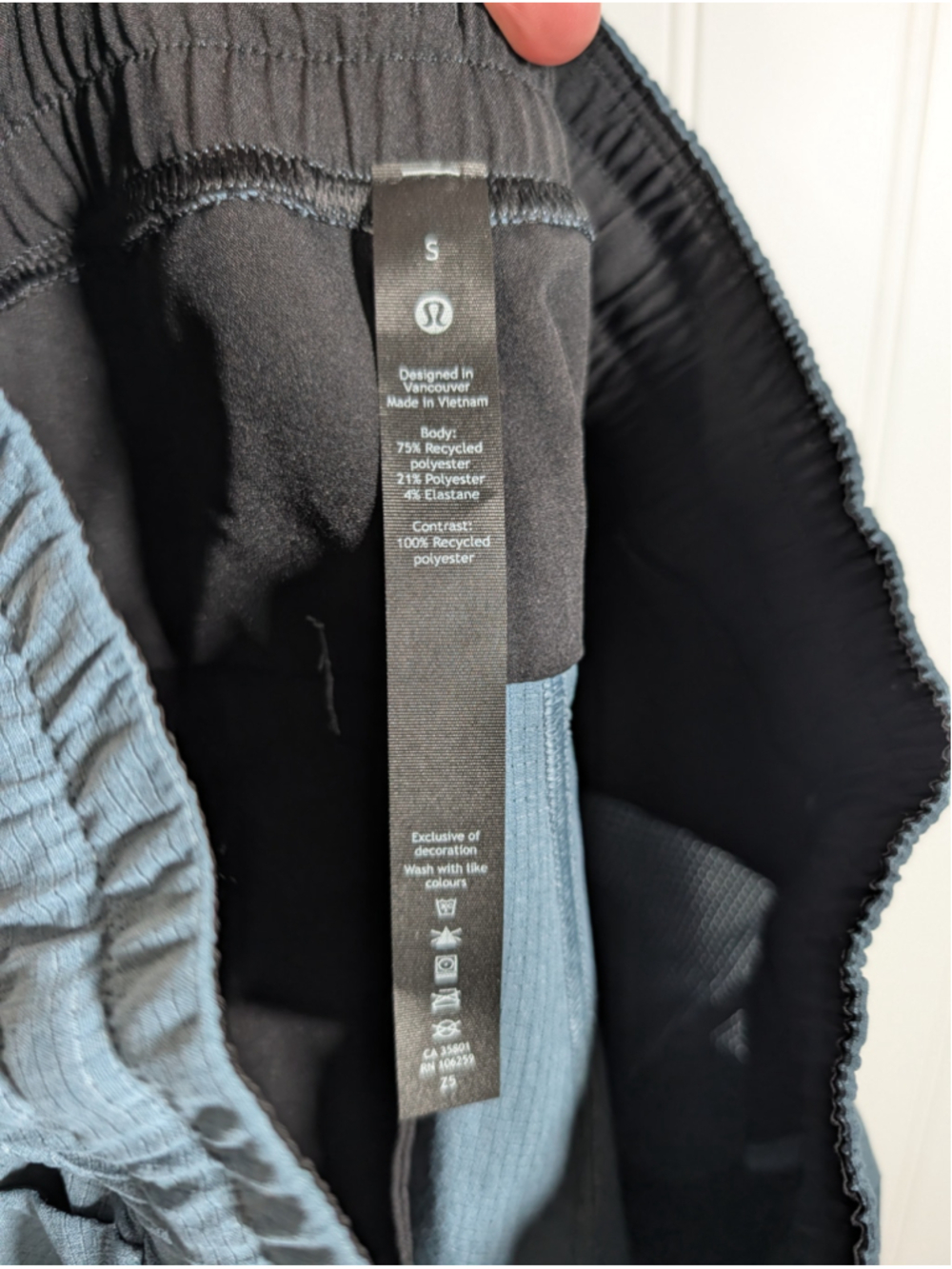 Lululemon ABC Jogger Mens Small Blue Athleisure Casual Travel Pants Excellent - Picture 8 of 8
